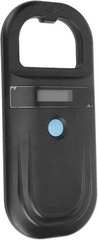 Luocute Animal ID Reader, Rechargeable 134.2KHz Pet Microchip Scanner OLED Display Screen, Supports FDX B, EMID Microchips, for Animal Management, for Pet/Pigs/Dogs (White) in Saudi Arabia