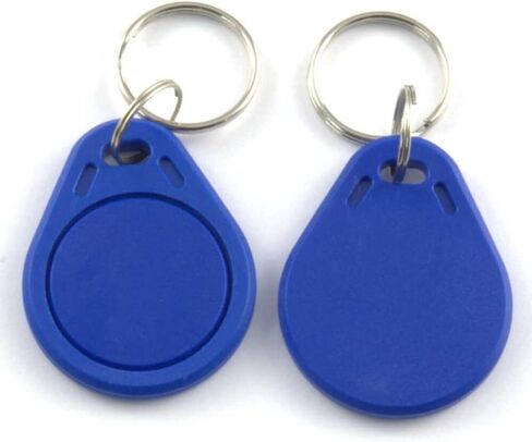 RFID Key Fobs UID 13.56MHz علامة رمزية ذكية قابلة لإعادة الكتابة IC (أزرق - 50 قطعة) in Saudi Arabia