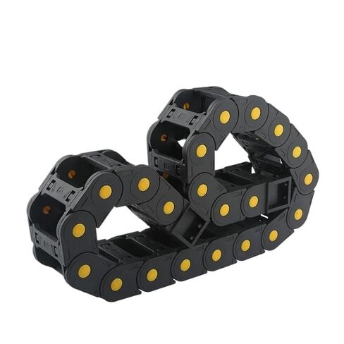 Cable Drag Chain Wire Carrier 45 * 50 60 75 100 125 150 175 200 Transmission 1000mm End Connectors for Router Machine Cable(100mm,45x250mm,Enclosed Type Open) in Saudi Arabia