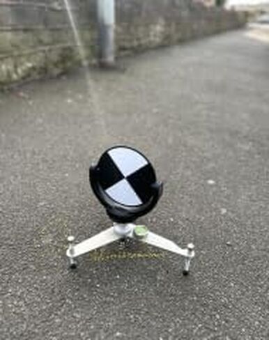 RothBucher Eurocon Construction Foldable Floor Stand with Centering Point & Fixed Point RSFP-X90 | RSFP-X98-2 | Mini Tripod Base for Laser Scanners | Ideal for Surveying & Construction in Kuwait