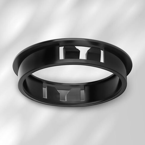 58 قطعة حلقة جلبة كبس سوداء، جلبة سلكية لحماية الكابلات 4 مقاس 1 بوصة، 1/1-2 بوصة، 1/3-4 بوصة، 2 بوصة in Kuwait