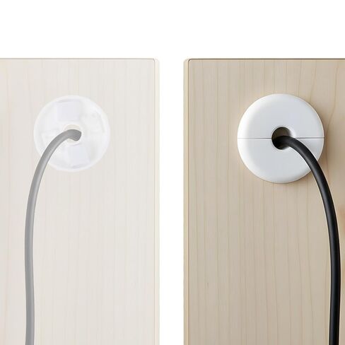 4Pcs Wall Grommets for Cables, Wall Split Flange, Self-Adhesive Water Pipe Walls Hole Decoration, Escutcheon Plate, Cable Pass Through Walls Grommet, White ABS Pipe Covers for Bathroom in Saudi Arabia