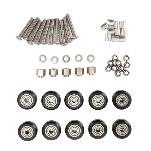 Kikumi High Quality Wear Resistant 3D Printer POM Pulley Set, Smooth and Precise, Compatible with Ender 3, Ender 3 V2, CR 10 Series, Plastic Belt Pulley with Bearing Pulley in Saudi Arabia