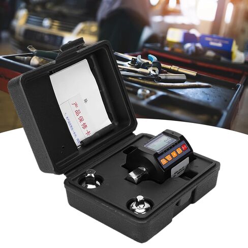 Dioche DigDigital Display Torsion Meter ZNC-200 | Machined Torsion Monitoring Instrument | 6-200N.M Wrench Adapter with Alarm & Backlight | Ideal for Automotive and in Saudi Arabia