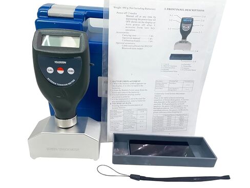 Digital Screen Printing Tension Meter Screen Tension Gauge with LCD Digital Display Measurement Range 0~60 N/cm Display Range 0~50N/cm Resolution 0.1 Fiducial Error 5% in Kuwait
