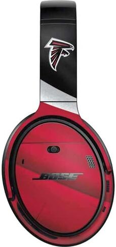 Skinit Decal Audio Skin Compatible with Bose QuietComfort 35 Headphones - Officially Licensed NFL Atlanta Falcons Design in Saudi Arabia