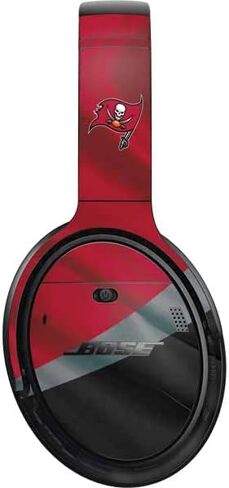 Skinit Decal Audio Skin Compatible with Bose QuietComfort 35 II Headphones - Officially Licensed NFL Tampa Bay Buccaneers Design in Saudi Arabia