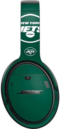 Skinit Decal Audio Skin Compatible with Bose QuietComfort 35 Headphones - Officially Licensed NFL New York Jets Large Logo Design in Saudi Arabia