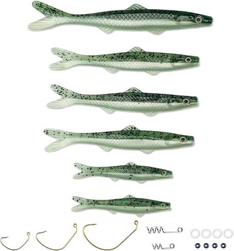 Banjo Minnow Yellow Minnows + Lifelike Lure for All Fish + Durable Material That Catches Fish + Freshwater & Saltwater Fishing Lure + Hooks & Anchors in Saudi Arabia