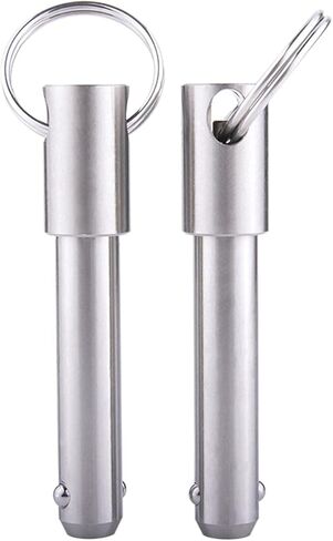 Locking Pins,1pc VCN115 Stainless Steel Quick Release Pin, Ball Head Fastening Pin Accessories, VCN115-12-55mm (Color : Model - Dia. - Length, Size : VCN115-10-65mm) in Saudi Arabia