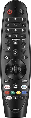 Rechargeable Voice Remote for Samsung Smart TVs, Replacement for 2021–2025 Samsung TV Remote Control with Solar Charging and Voice Search. 2-Year Warranty. in Saudi Arabia