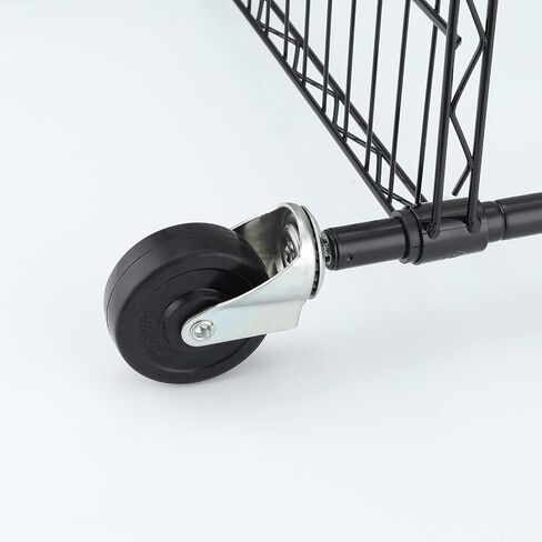 عجلات عجلات أرفف شديدة التحمل مقاس 3 بوصة، عجلات جذعية 1/4 بوصة - 20 خيط لرفوف الأسلاك، مجموعة عجلات أرفف صناعية مكونة من 4 قطع in Kuwait