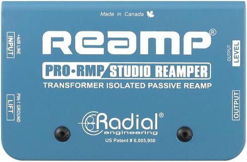 حزمة الصندوق المباشر ProRMP Studio Reamper للهندسة الشعاعية مع كابل ميكروفون خنزير خنزير وقماش تلميع الصوت السائل in Kuwait