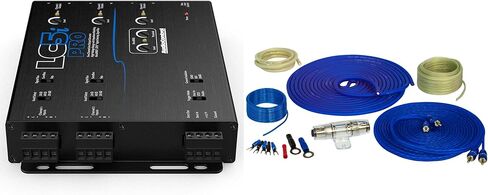 AudioControl LC5iPRO محول خط 5 قنوات مع Accubass مع مجموعة أسلاك نحاسية نقية 8GA OFC in Kuwait