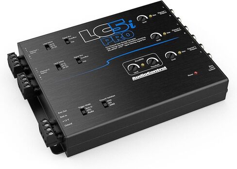 AudioControl LC5iPRO محول خط 5 قنوات مع Accubass مع مجموعة أسلاك نحاسية نقية 8GA OFC in Kuwait