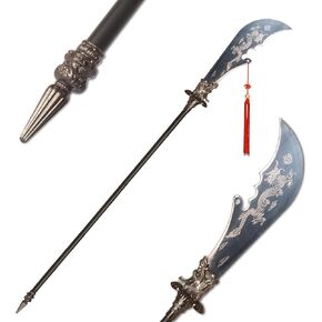 84.96 بوصة ربيع الخريف برودسيف فنون الدفاع عن النفس غوان يو التنين الأخضر الهلال القمر بليد ثمانية عشر مجموعة أسلحة غير مفتوحة in Kuwait