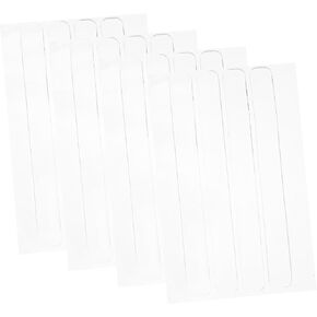 Generic 20PCS Silicone Cabinet Bumpers Self Adhesive Collision Strips for Door and Protection Bumpers for Furniture Noise Reduction and Damage Prevention in Kuwait