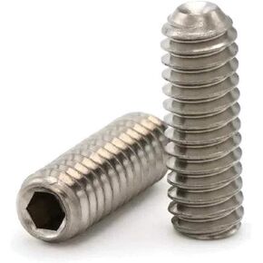 1/4"-20 Socket Set Screws Cup Point 316 Stainless Steel 1/4"-20 x 1/2" Qty 25 in Kuwait