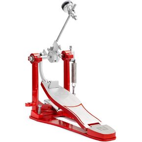 Direct Drive Single Bass Drum Pedal, Smooth & Responsive Single Kick Pedal with Adjustable Footboard, Stable Metal Frame, for Acoustic & Electronic Drums (Red/Blue/Black) (Black) in Kuwait