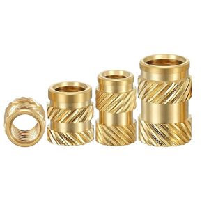 مجموعة الحرارة Qinlu-Washers M5 M6، إدراج صواميل أنثى مضغوطة في الفتحات لخيط الطباعة ثلاثي الأبعاد، حشوات نحاسية مخرشة، 30 قطعة، لإصلاح المصانع (M6x9x9 (30 قطعة) in Kuwait