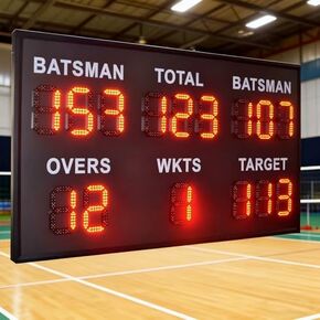 37 * 64in Electronic Scoreboard with Controller, LED Digital Scoreboard, Portable Score Keeper Score Board for Outdoor Sports Games in Kuwait