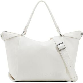 Desigual Accessories PU Hand Bag, White in Kuwait