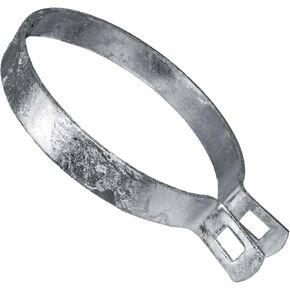 شريط دعامة 4-1/2 بوصة لسياج ربط السلسلة - يُستخدم لعمود/أنبوب بقطر خارجي 4-1/2 بوصة - شريط دعامة ربط سلسلة مجلفن in Kuwait