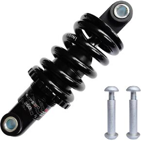 Rear Shock Absorber Coil Spring 125mm(4.9") 2000Lbs / 165mm(6.5") 350Lbs Mountain Bike Wheel Chair Shock Absorber Suspension Black (Size : 125mm/2000Lbs) in Saudi Arabia