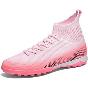 SKENGO Unisex-Adult Soccer Cleats Mens Womens Turf Soccer Shoes Youth AG TF Training Football Cleats Lightweight High-top Football Boots Indoor Outdoor in Saudi Arabia