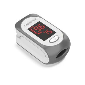 مقياس التأكسج النبضي بأطراف الأصابع SPA30 من ThermoBio، جهاز قياس تشبع الأكسجين في الدم، جهاز قياس الأكسجين السريع لقراءة SpO2 مع شاشة OLED شفافة in Kuwait