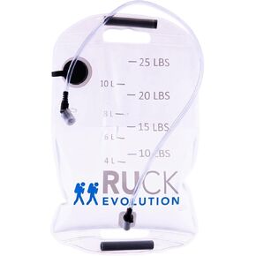 HydroRuck Pro Water Weight Bag for Rucking, 25 lbs Capacity, with Hydration Tube and Wide-Mouth Fill in Saudi Arabia