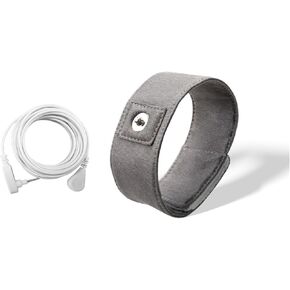 NIULAFR Grounding Wrist Strap, 100% Silver Fiber Grounding Wristband for Stress Relief, Increase Energy, Earth-Connected Bracelet 2.8x10.2in in Kuwait