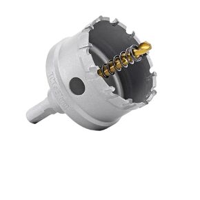 مجموعة منشار ثقب الكربيد للمعادن الصلبة 16 قطعة 16-57 مللي متر مجموعة قطع الفتحات لقطع الفولاذ المقاوم للصدأ الحديد والنحاس in Kuwait