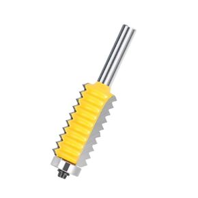 1 قطعة 8x41 مللي متر عرقوب راوتر بت إصبع مشترك الغراء مطحنة القاطع ، V شكل مخروط Tenoning بت للخشب أثار لوحة in Kuwait