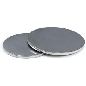 Metal Plate,Steel Plates,1pcs 90mm Stainless Steel Round Sheet,Disc Round Spacer,Thick 1.8mm, in Kuwait