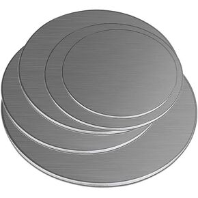 Metal Plate,1pcs,Dia 50mm-300mm,304 Stainless Steel Round Plate Circular Sheet,Thickness 0.5mm,1mm,1.5mm,2mm,2.5mm,3mm,4mm,5mm, in Kuwait