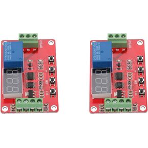 2Pcs Digital Voltage Comparator Voltage Measurement Meter with Overload 12V/24V Optional in Kuwait