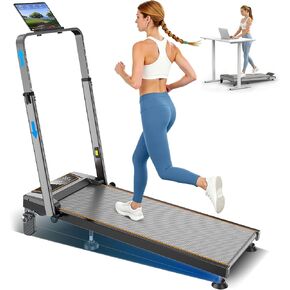 وسادة المشي مع شريط مقبض ارتفاع منحدر بنسبة 12%، وسادة مشي مطورة بقوة 3.5 حصان مع شريط مقبض، جهاز مشي قابل للطي 4 في 1 مع ميل، أجهزة مشي كهربائية محمولة للمنزل 350 رطل، شاشة LED in Kuwait