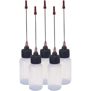 منتجات ليبرتي 5-1oz زجاجات ضغط بلاستيكية 3 "أدوات تطبيق غير القابل للصدأ in Kuwait