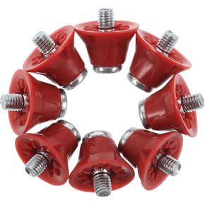 Holibanna 12pcs Replaceable Football Shoe Studs and Spikes for Grass Turf Hard Ground Lightweight Easy to Install Soccer Cleat Accessories in Kuwait