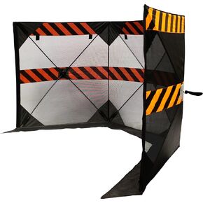 Brave Safety Barricade with Carrying Case - 123in.W x 46in.H, Model# GNE-1210 in Saudi Arabia