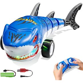 Remote Control Car for Boys 4-7, Amphibious RC Truck with Spray & Light, Remote Control Monster Truck Off-Road RC Cars for Boys Age 8-12, RC Cars for Adults Gift Toys 3-10 in Kuwait