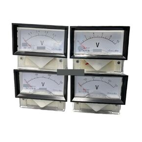 85C17 DC 1V 2V 3V 5V 10V 15V 20V 30V 50V 100V 500V Panel Meter Voltmeter for Voltage Testing Tester Gauge 1Pcs(15V) in Saudi Arabia