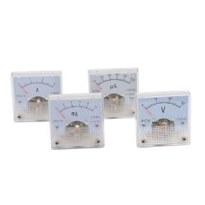 91C4 Ammeter DC Analog 1A 2A 3A 5A 10A 20A 30A 50A 100A 200A 300A 500A Panel Mechanical Pointer Type Amper 1Pcs(200) in Saudi Arabia