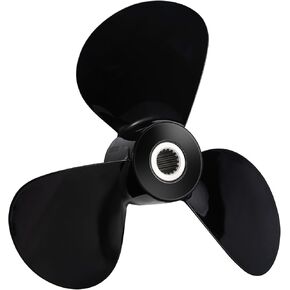 Saildrive Propeller 17 x 16 LH 17 Tooth Compatible with Volvo Penta Yanmar 110S, 120S, MS25S, 130S 150S Part No.21381280,3 Blades,Left Hand in Kuwait