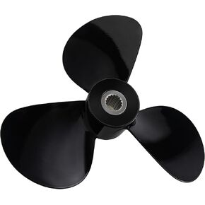 Saildrive Propeller 17 x 15 LH 17 Tooth Compatible with Volvo Penta Yanmar 110S, 120S, MS25S, 130S 150S Part No.21381279,3 Blades,Left Hand in Kuwait