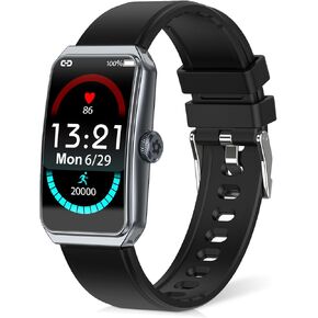 جهاز تتبع اللياقة البدنية مع معدل ضربات القلب 24/7، أكسجين الدم، متتبع النوم، ساعة لياقة بدنية مقاومة للماء، متتبع الأنشطة مع متتبع الخطوات للنساء والرجال in Kuwait