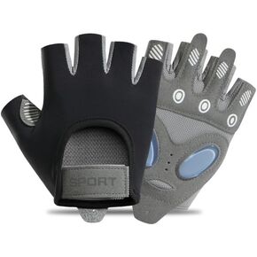 Women's Workout-Gloves Fingerless-Breathable-Mesh-Gloves with Non-Slip Grip for Cycling Gym Fitness in Kuwait