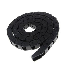 10x10mm L1000mm Cable Drag Chain Wire Carrier with End Connectors for CNC Router Machine Tools 10 * 10MM in Kuwait