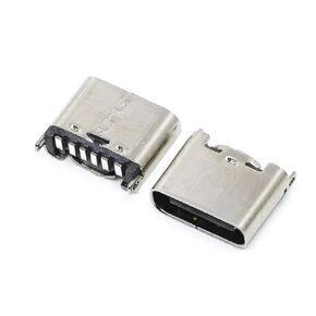 fengpeng Type C 6P Interface Female Socket Connectors USB Set Case Conector PCB Phone Enchufes High Current Fast Charging(10 Piece) in Kuwait